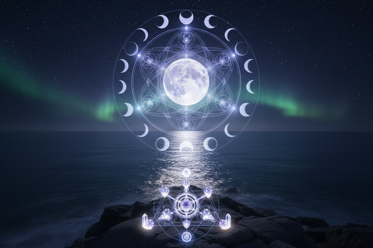 Sacred Geometry and Moon Phases: How to Align Geometric Practices with ...