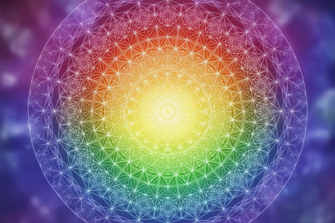 Sacred Geometry and Color: How Geometric Forms and Color Frequencies Create Healing Energy Fields