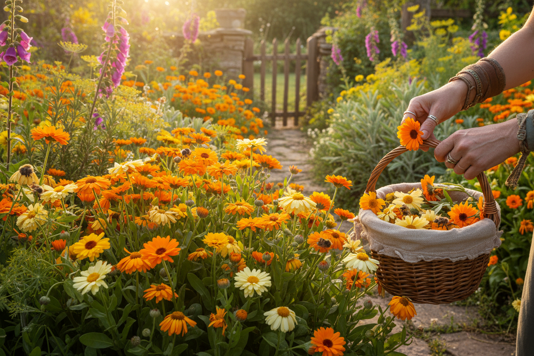 Calendula Growing & Harvesting: Witch's Garden Guide