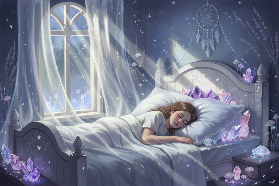 Can I Sleep with Crystals Under My Pillow?