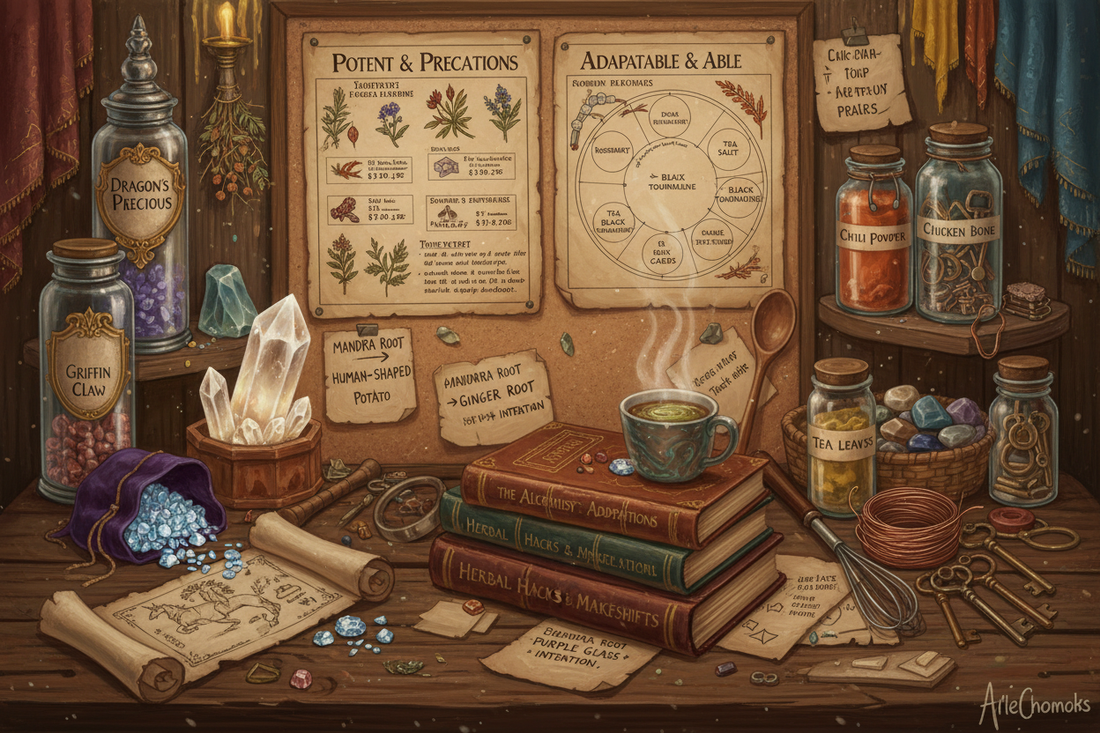 Can I Substitute Spell Ingredients? - Nicole's ritual universe