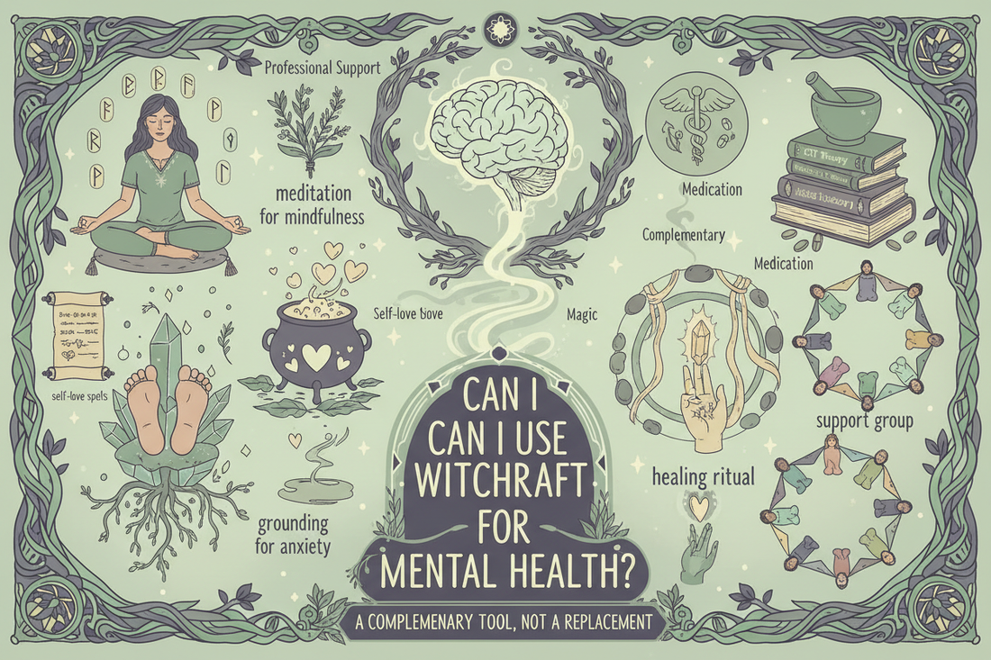 Can I Use Witchcraft for Mental Health? - Nicole's ritual universe