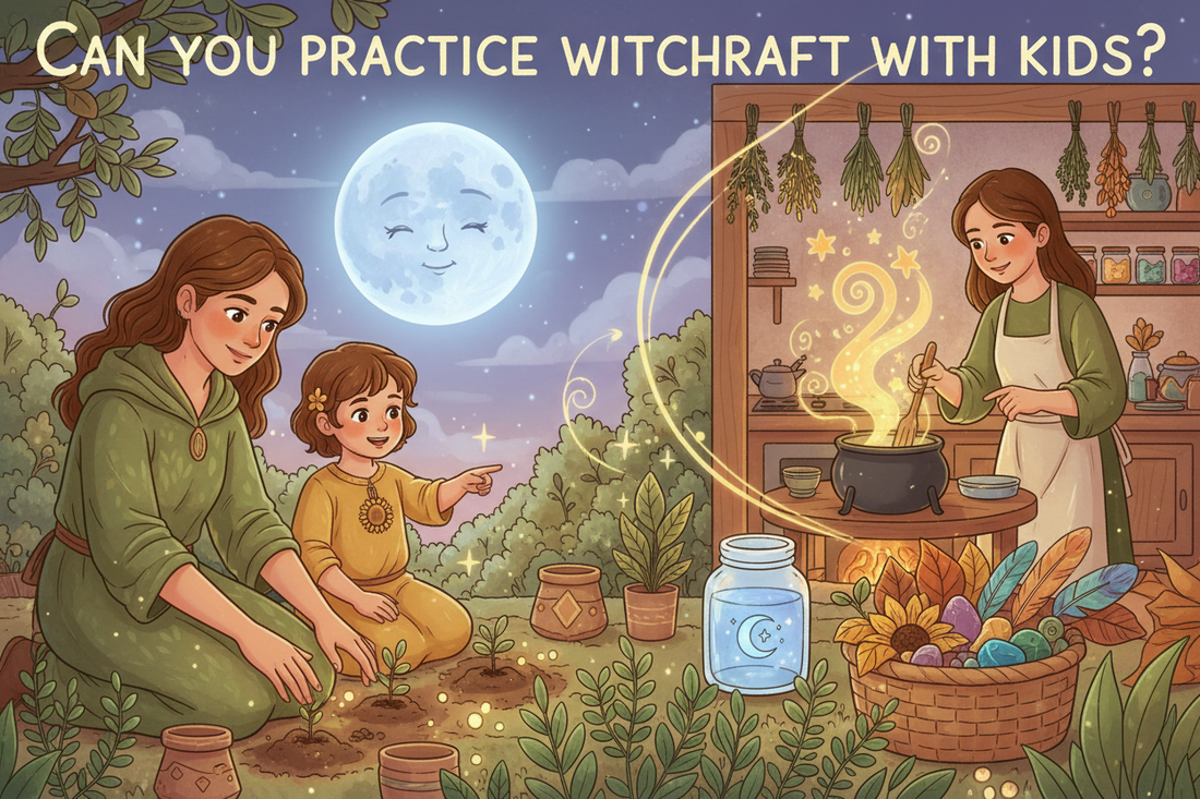 Can You Practice Witchcraft with Kids?