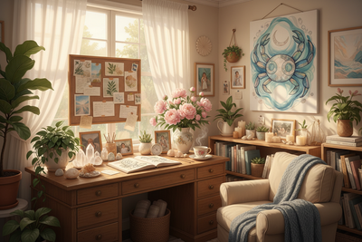 Cancer Graphic Designer: Designing with Heart and Intuition