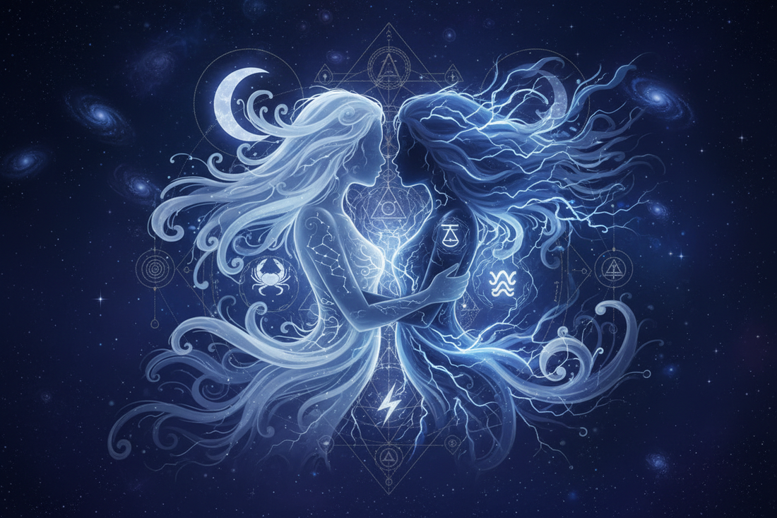 Cancer Mother with Aquarius Daughter: When the Tide Meets the Lightning Nicole's ritual universe