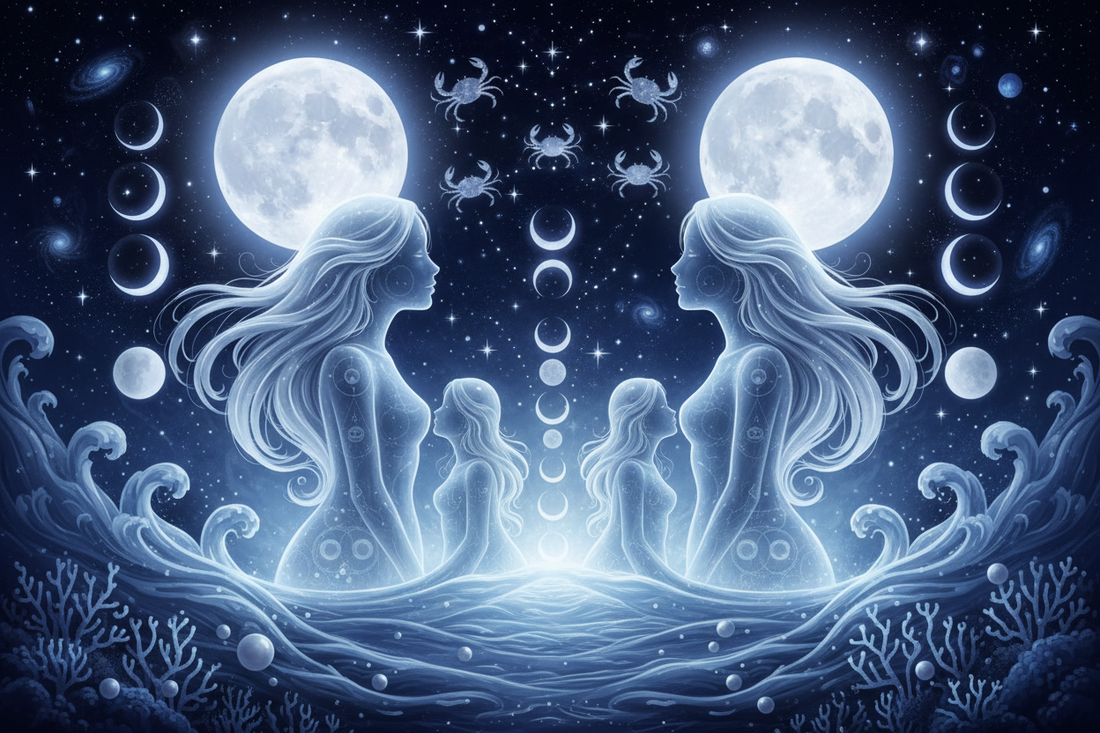 Cancer Mother with Cancer Daughter: Two Tides, One Ocean Nicole's ritual universe