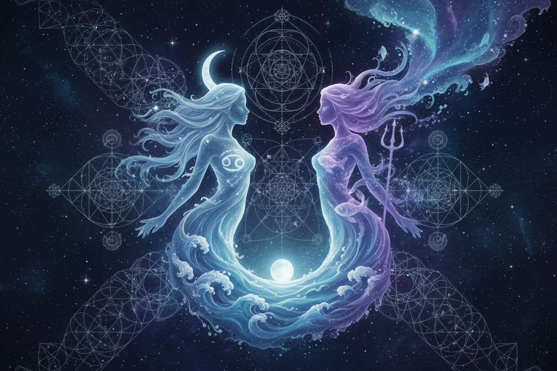 Cancer Mother with Pisces Daughter: Two Waters, One Infinite Sea Nicole's ritual universe