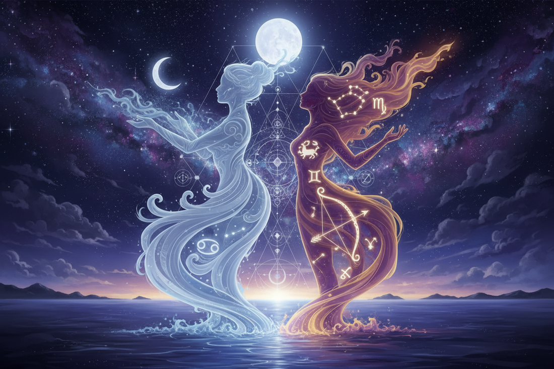Cancer Mother with Sagittarius Daughter: When the Tide Meets the Arrow Nicole's ritual universe