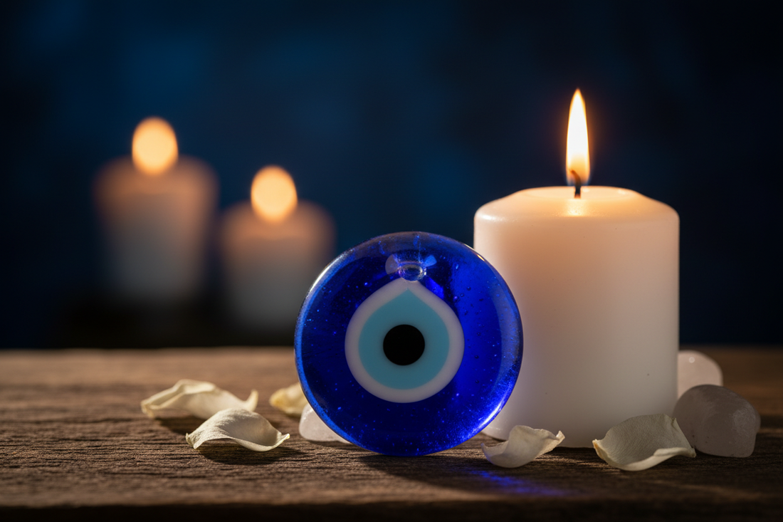 Evil Eye + Candle Magic - Nicole's ritual universe
