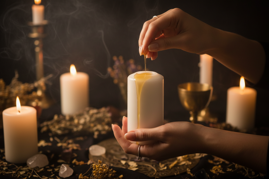 Candle Anointing: Direction and Intention - Nicole's ritual universe