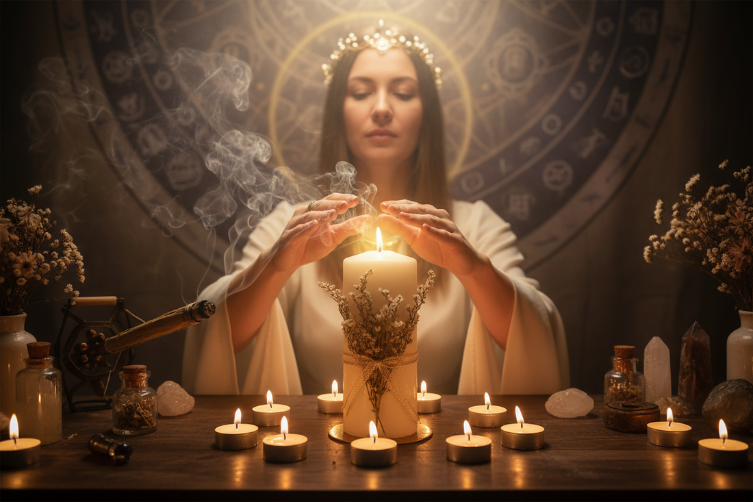 Candle Blessing: Consecration Ritual - Nicole's ritual universe