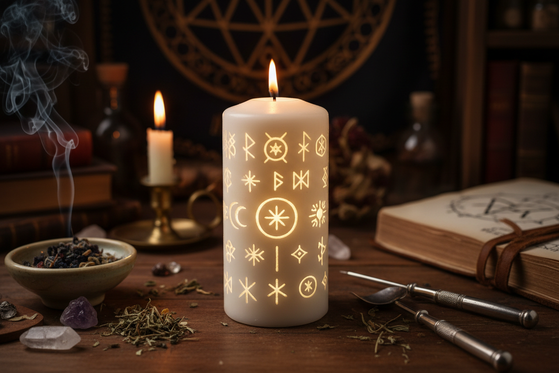 Candle Carving: Sigils, Symbols, and Names - Nicole's ritual universe