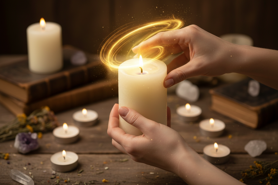 Candle Charging: Energizing Before Use - Nicole's ritual universe