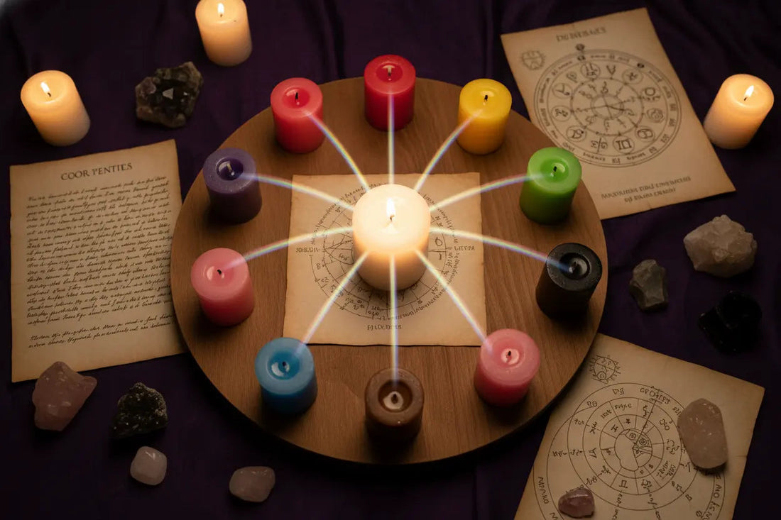 Candle Color Substitutions: What to Use When You Don't Have the Right Color - Nicole's ritual universe