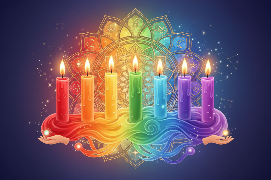 Candle Colors and Their Meanings: Complete Guide - Nicole's ritual universe