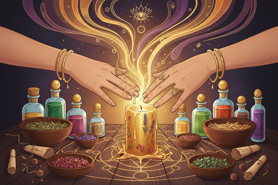 Candle Dressing: How to Prepare Your Candles for Magic - Nicole's ritual universe
