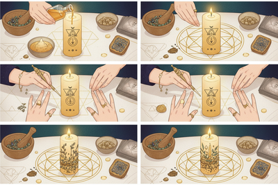 How to Dress a Candle for Magic (Step-by-Step)