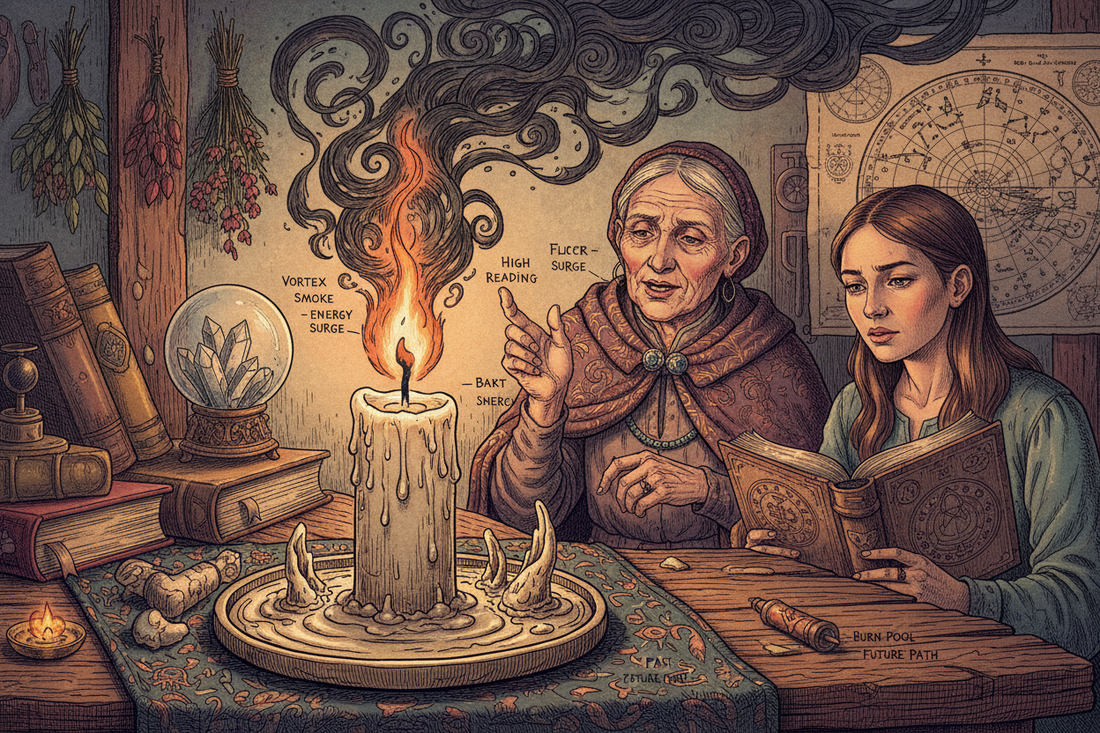 Candle Flame Reading Divination Through Fire - Nicole's ritual universe