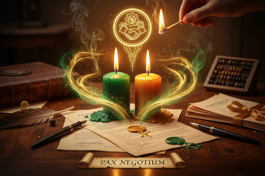 Candle Magic for Business Contracts - Nicole's ritual universe