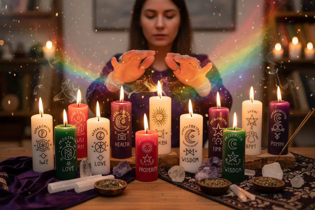 Candle Magic: Complete Guide to Manifestation with Candles & Color - Nicole's ritual universe