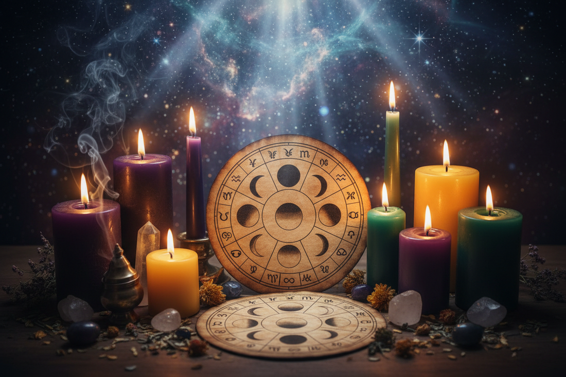 Candle Magic Timing: Moon Phases, Days of the Week & Planetary Hours