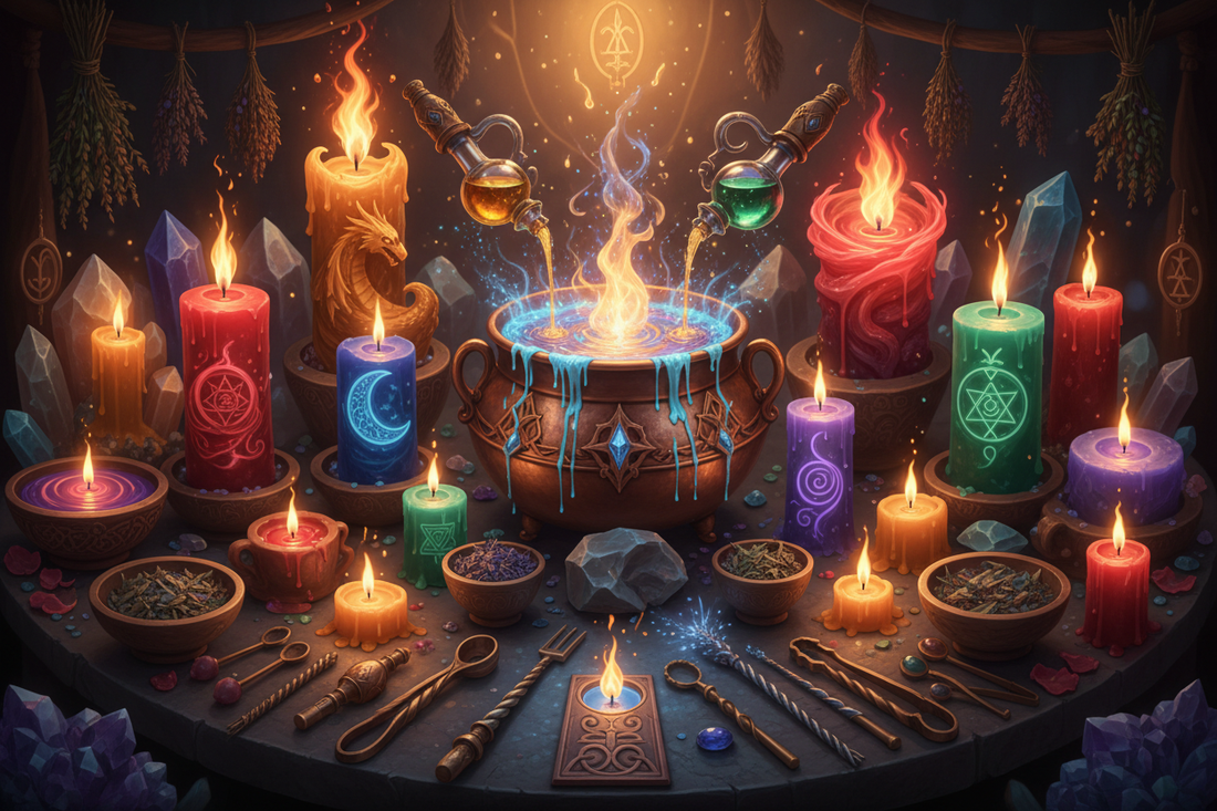 Candle Making Magic: Wax & Flame Alchemy - Nicole's ritual universe