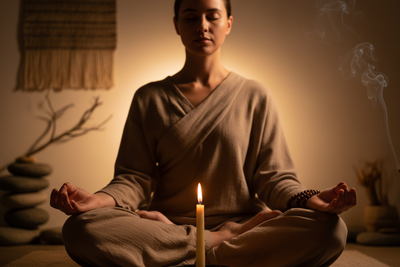 Candle Meditation: Focus and Contemplation