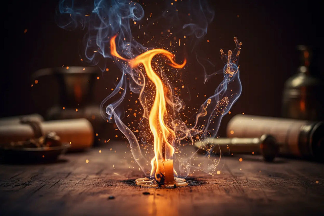 Candle Popping & Crackling: Messages from Spirit - Nicole's ritual universe