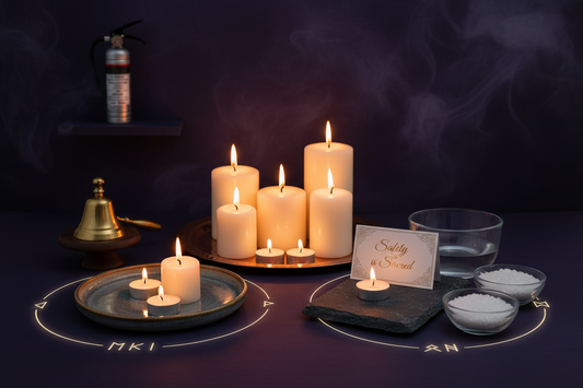 Candle Safety in Witchcraft: Fire Prevention & Magical Ethics
