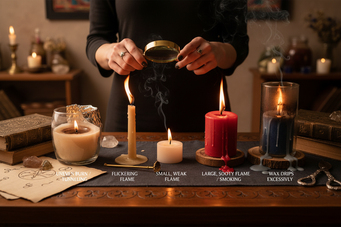 Candle Troubleshooting: When Things Go Wrong - Nicole's ritual universe
