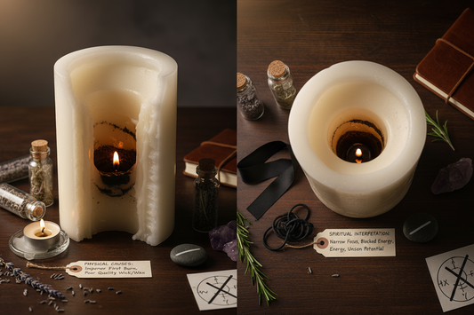 Candle Tunneling: Spiritual Meaning vs Poor Quality