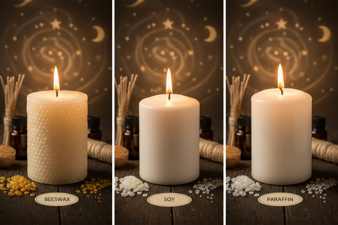 Beeswax vs Soy vs Paraffin: Which to Choose - Nicole's ritual universe
