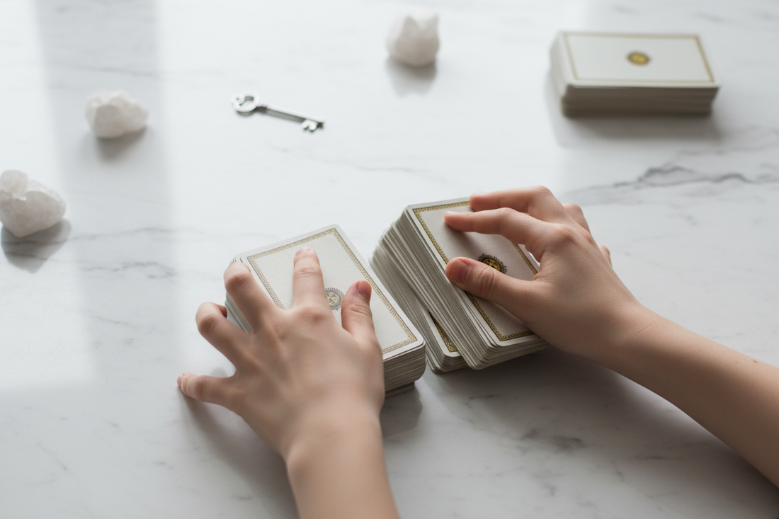 Can't Shuffle Tarot Cards: Solutions for Small Hands & Arthritis - Nicole's ritual universe