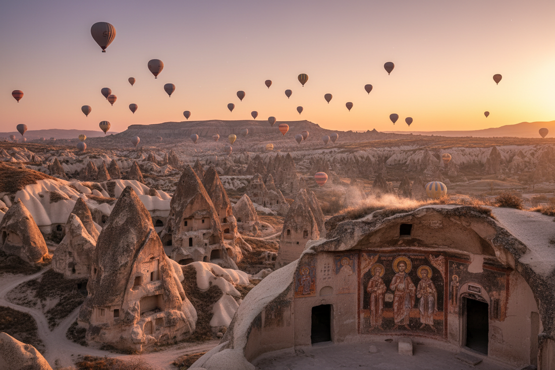 Cappadocia: Underground Cities, Rock Churches & Turkey's Sacred Landscape