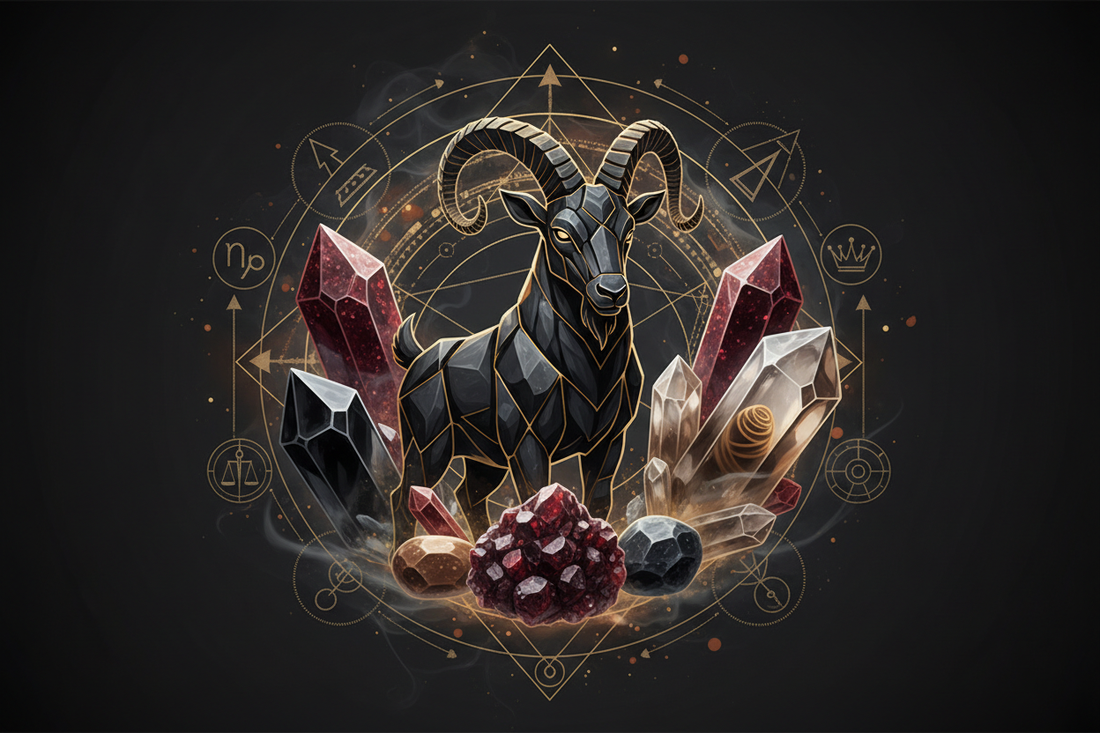 CAPRICORN & Crystals: Your Stone Allies & Grids - Nicole's ritual universe