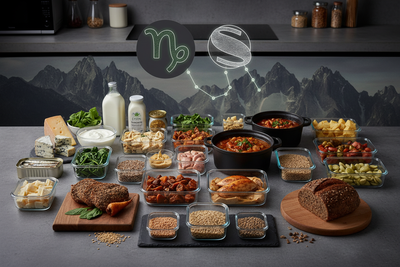 Capricorn Food Guide: Traditional, Structured, and Bone-Building