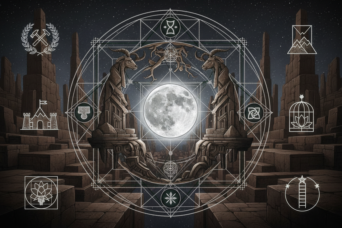 Capricorn Moon: Emotional Security Through Structure - Nicole's ritual universe