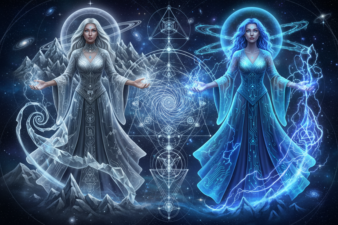 Capricorn Mother with Aquarius Daughter: When the Mountain Meets the Revolution Nicole's ritual universe