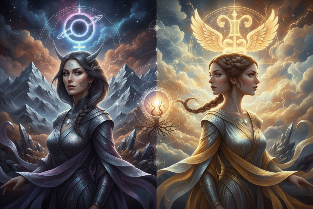 Capricorn Mother with Gemini Daughter: When the Mountain Meets the Twins Nicole's ritual universe