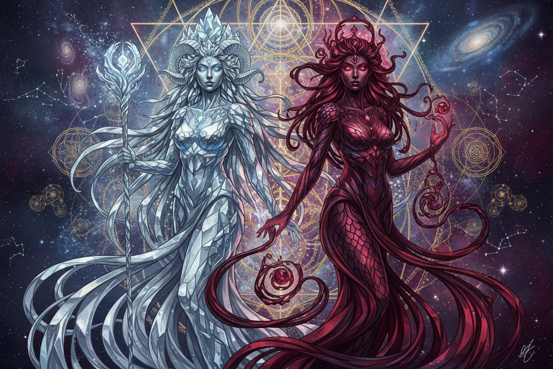 Capricorn Mother with Scorpio Daughter: When the Mountain Meets the Deep Nicole's ritual universe