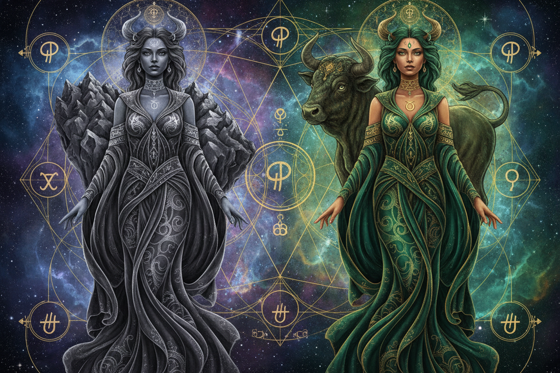 Capricorn Mother with Taurus Daughter: When the Mountain Meets the Garden Nicole's ritual universe