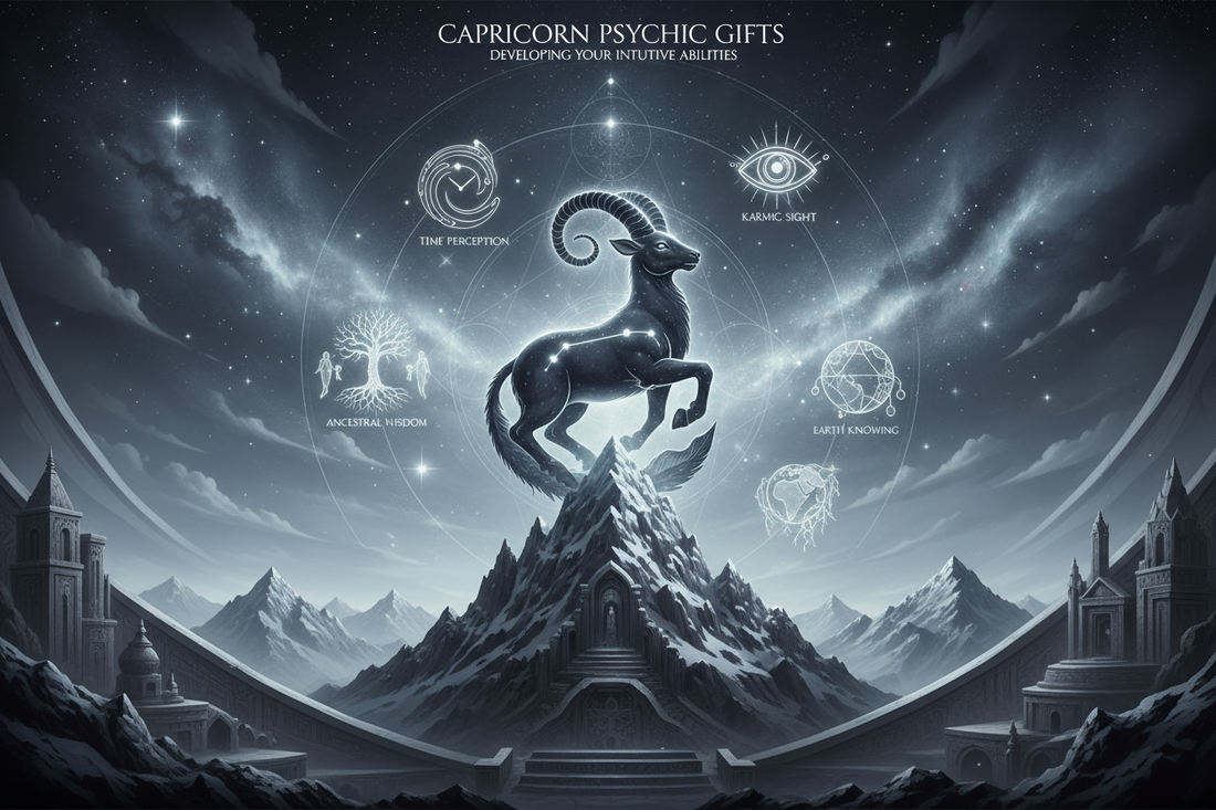 CAPRICORN Psychic Gifts: Developing Your Intuitive Abilities - Nicole's ritual universe