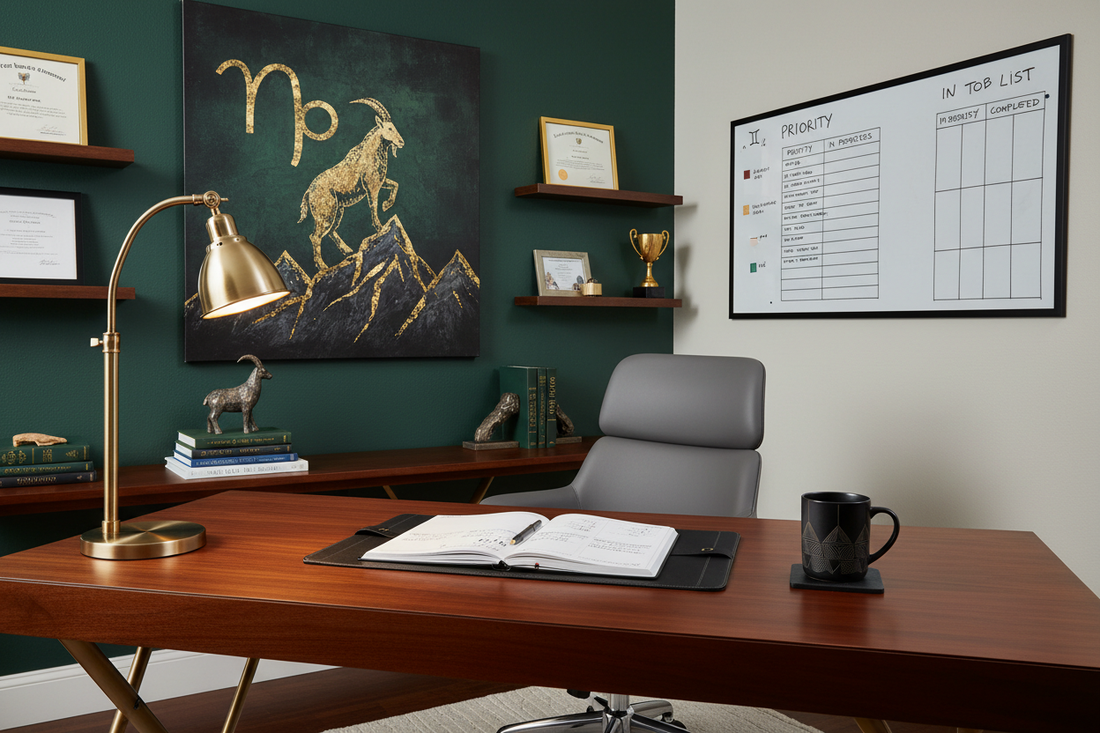 Capricorn Remote Worker: Working with Disciplined Structure, Ambitious Goals, and Masterful Productivity Nicole's ritual universe