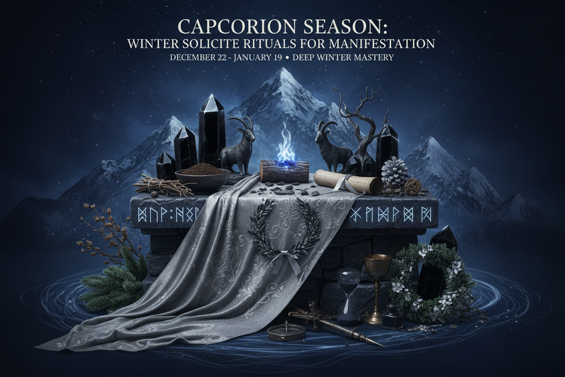 CAPRICORN Season: Rituals for December 22 - January 19
