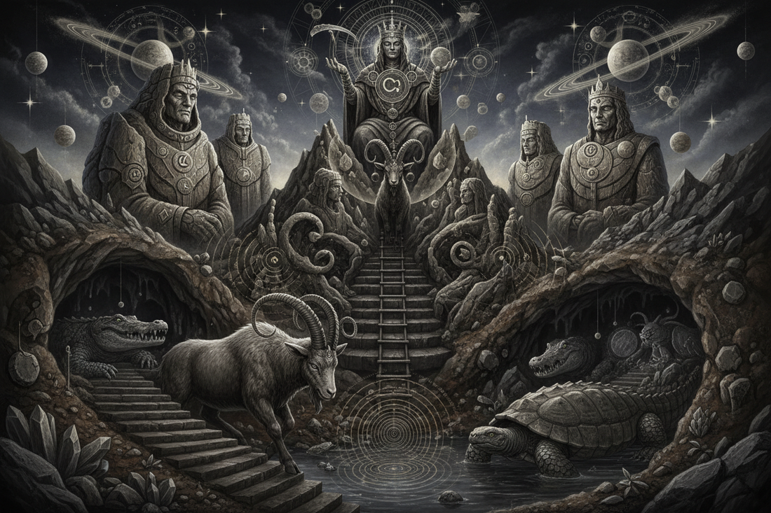 Capricorn Shamanic Journeying: Lower, Middle & Upper Worlds