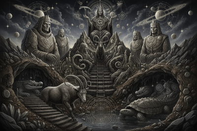 Capricorn Shamanic Journeying: Lower, Middle & Upper Worlds