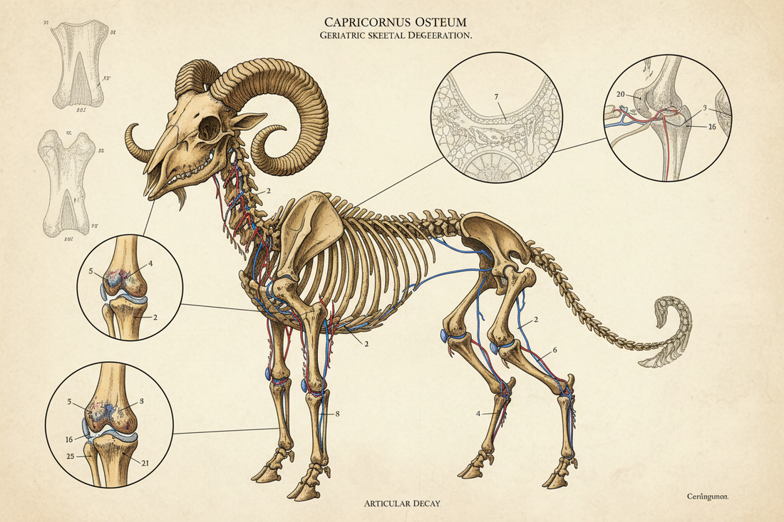 Capricorn & the Bones: Skeletal Health, Aging, Discipline - Nicole's ritual universe