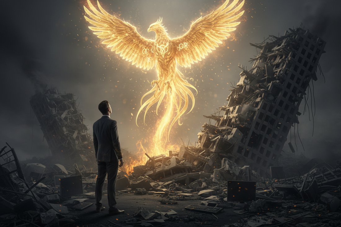 Career Crisis Alchemy: Transforming Professional Collapse into Authentic Calling