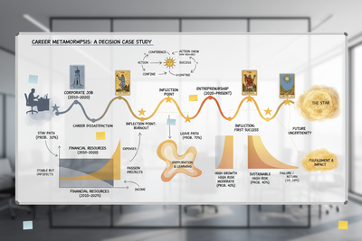Career Transition Modeling: A Dynamic Divination Case Study