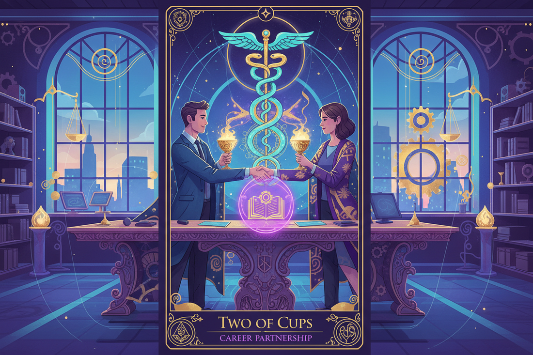 Two of Cups in Career Readings: Collaborative Partnership & Mutual Success - Nicole's ritual universe